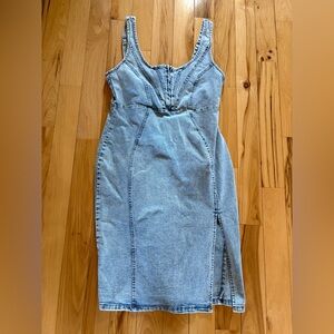 Denim Sleeveless Dress